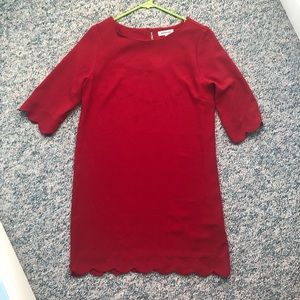 TJ Max Scalloped Dress Medium